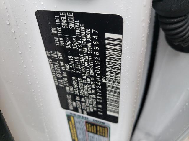 5XYP24HC0NG269647 KIA Telluride Lx