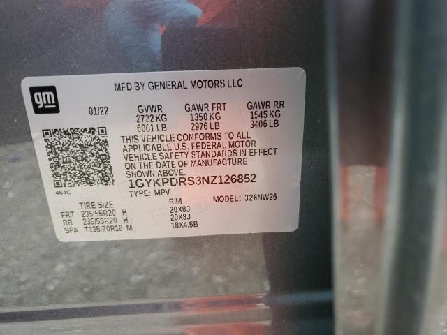 2022 CADILLAC XT6 PREMIU - 1GYKPDRS3NZ126852