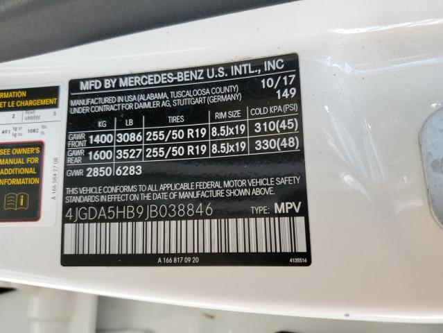 2018 MERCEDES-BENZ GLE 350 4M 4JGDA5HB9JB038846