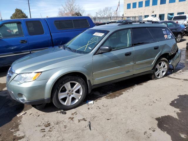 Subaru Outback salvage cars for sale: 2009 Subaru Outback 2.5I