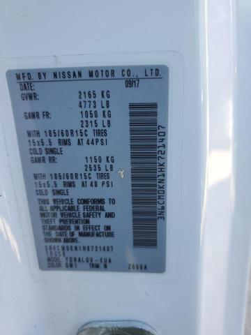 3N6CM0KN1HK721407 Nissan NV