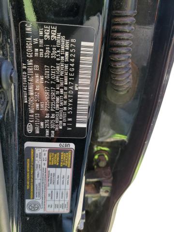 5XYKTDA71EG442578 KIA SORENTO LX