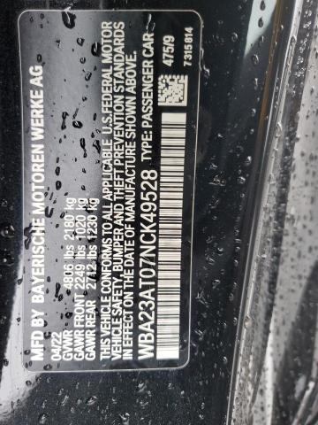 2022 BMW 430I - WBA23AT07NCK49528