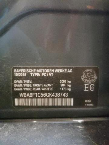2016 BMW 328 D XDRI - WBA8F1C56GK438743