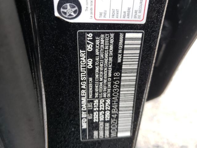 2017 MERCEDES-BENZ E 300 - WDDZF4JB4HA039618