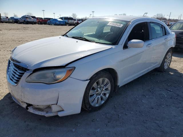 Salvage cars for sale from Copart Indianapolis, IN: 2013 Chrysler 200 LX