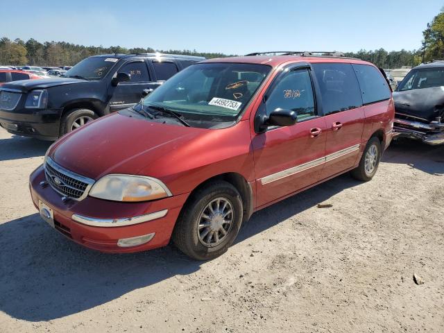 Ford Windstar salvage cars for sale: 1999 Ford Windstar SE