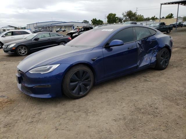 Salvage cars for sale from Copart San Diego, CA: 2022 Tesla Model S