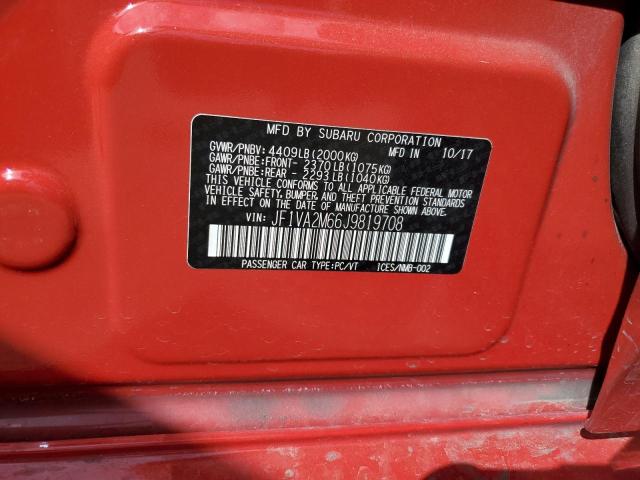 JF1VA2M66J9819708 Subaru Wrx Sti