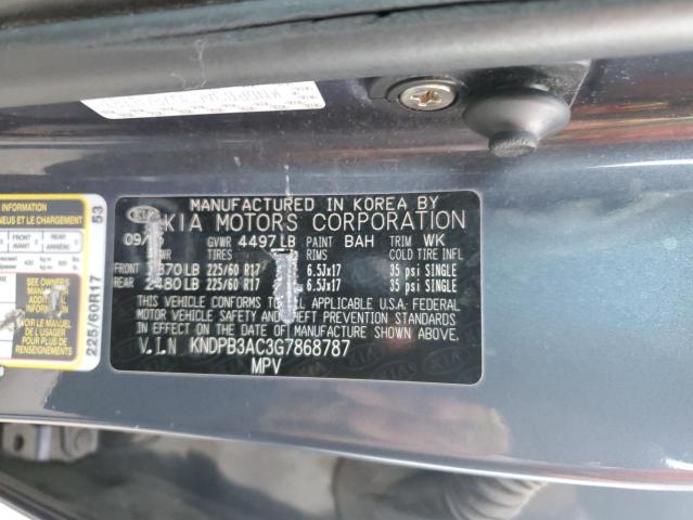KNDPB3AC3G7868787 KIA Sportage Lx
