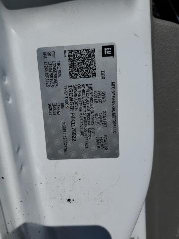 2019 CHEVROLET EXPRESS G2 - 1GCWGBFP4K1175922