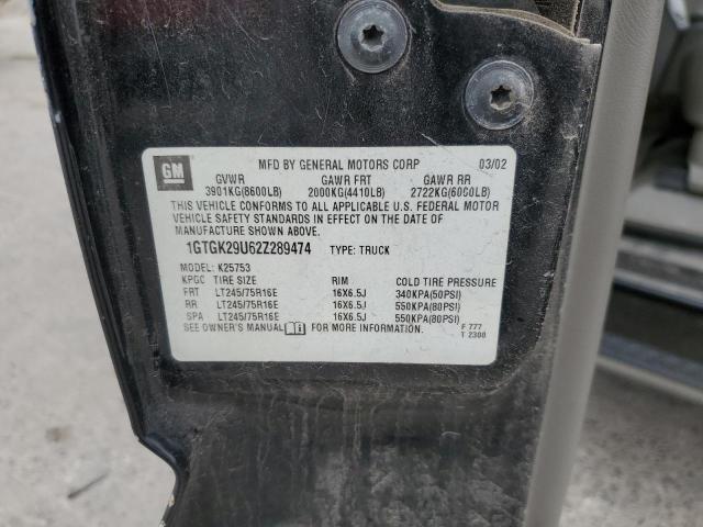 1GTGK29U62Z289474 GMC New Sierra K2500