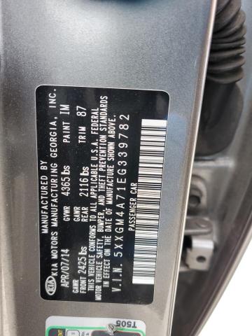 5XXGM4A71EG339782 KIA Optima Lx