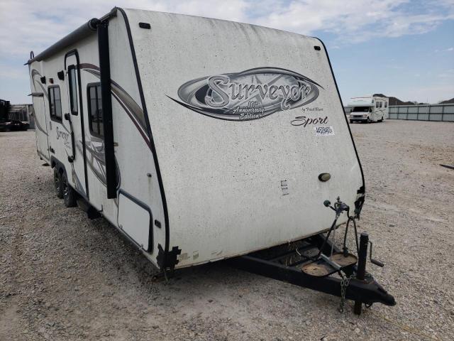 Salvage cars for sale from Copart Haslet, TX: 2013 Wildwood Surveyor