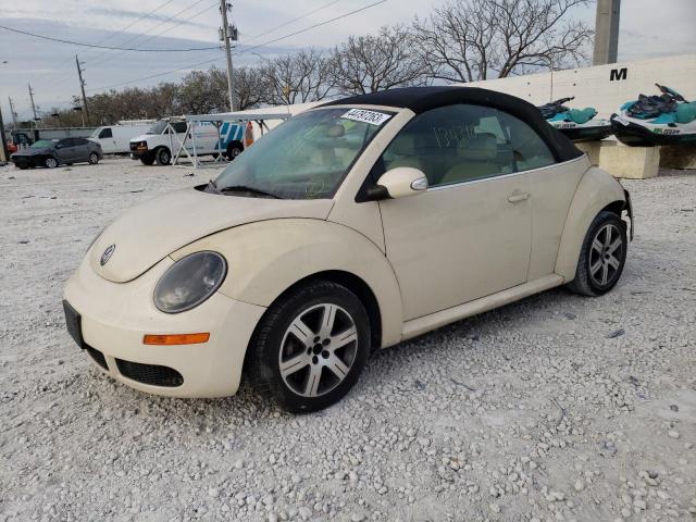 Salvage cars for sale from Copart Homestead, FL: 2006 Volkswagen New Beetle Convertible Option Package 1
