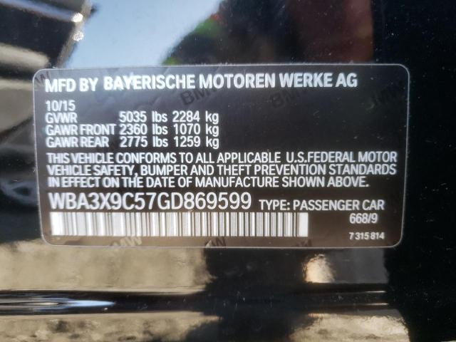 WBA3X9C57GD869599 BMW 335 Xigt