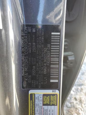 2016 KIA OPTIMA LX KNAGT4L3XG5117162