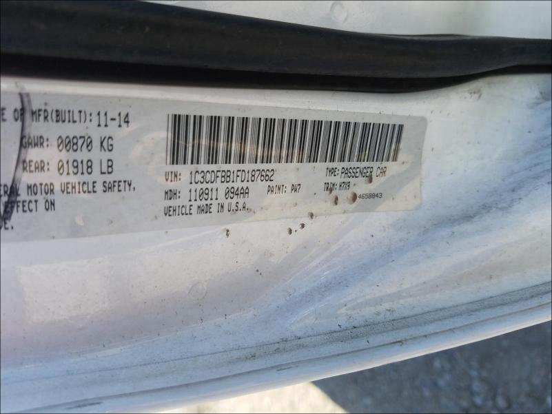 1C3CDFBB1FD187662 Dodge DART SXT