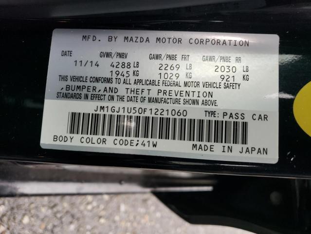 JM1GJ1U50F1221060 Mazda 6 SPORT