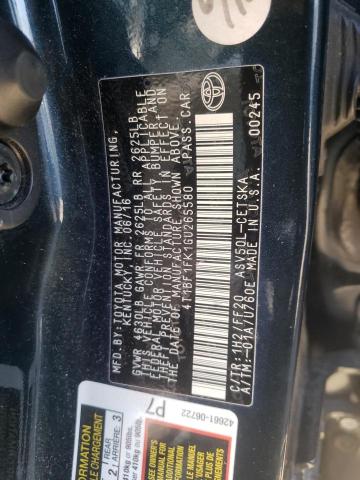 4T1BF1FK1GU265580 TOYOTA CAMRY 2016