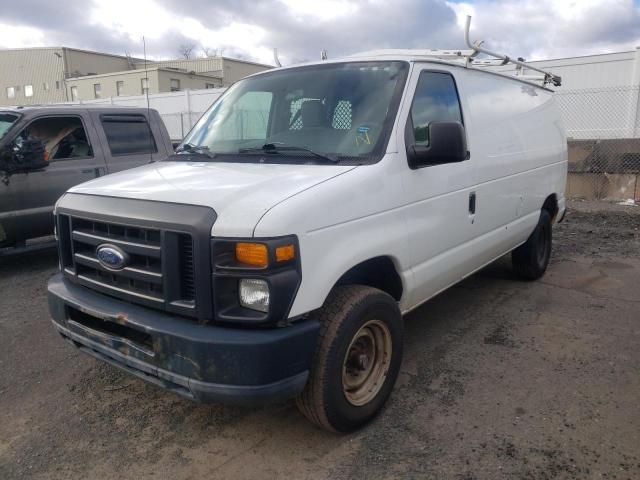 Salvage trucks for sale at New Britain, CT auction: 2011 Ford Econoline E350 Super Duty Van