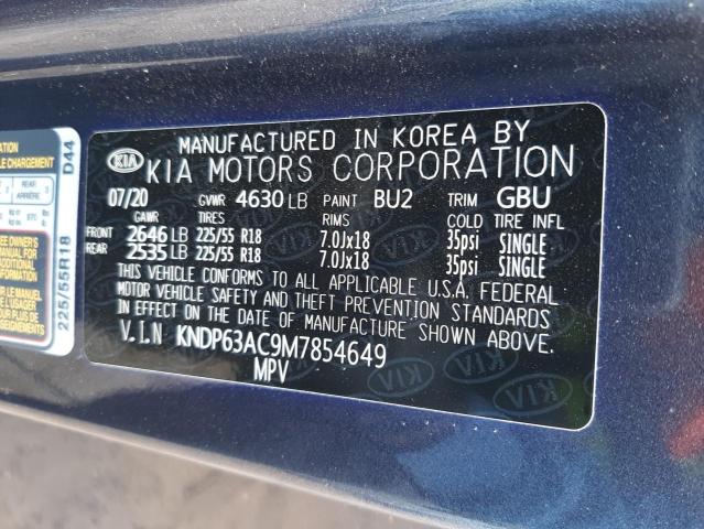 KNDP63AC9M7854649 KIA SPORTAGE S