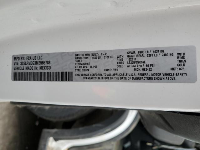 2021 RAM PROMASTER - 3C6LRVDG3ME565788