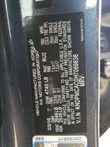 KNDPMCAC0H7069836 KIA Sportage Lx