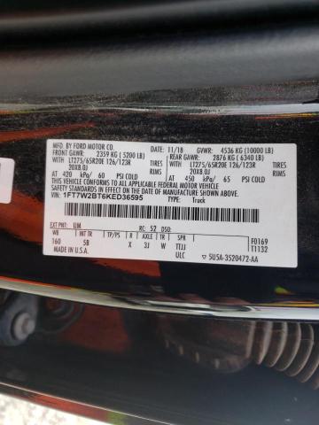 1FT7W2BT6KED36595 Ford F250 Super Duty