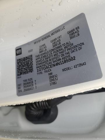 1GTG5CEN4N1185502 GMC Canyon Elevation
