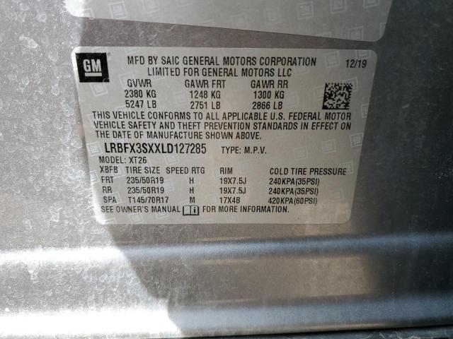 2020 BUICK ENVISION P - LRBFX3SXXLD127285
