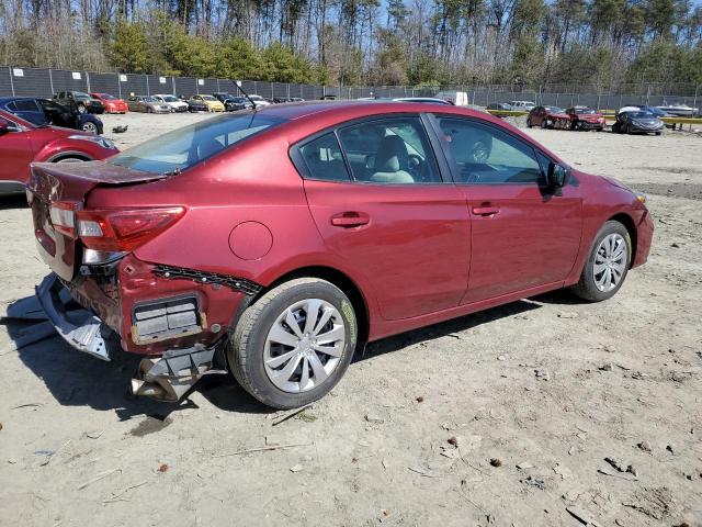 VIN: 4S3GKAA69J3612683 Auction: COPART Lot: 43987863 Location: DC - WASHINGTON DC 4S3GKAA69J3612683 SUBARU IMPREZA 2018 BURGUNDY Photo 3