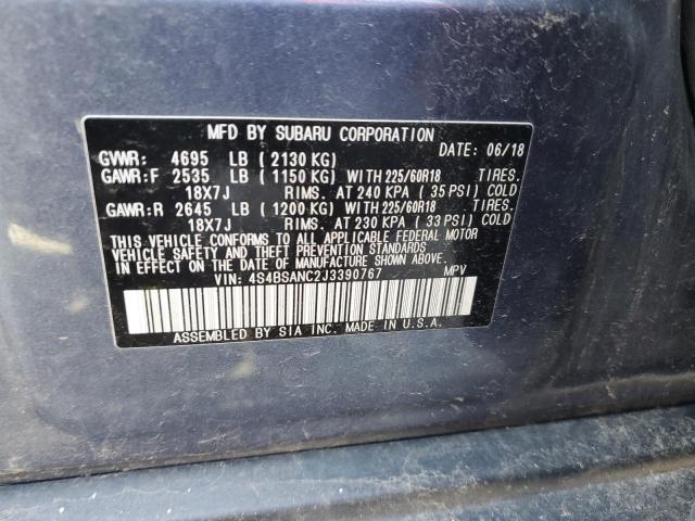 4S4BSANC2J3390767 Subaru Outback 2.5i Limited