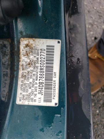 JH4DB7668WS002770 Acura Integra Gs