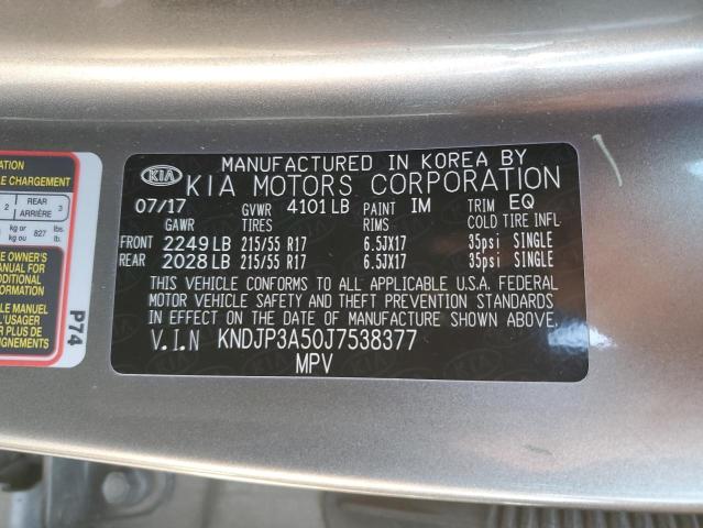 2018 KIA SOUL + - KNDJP3A50J7538377