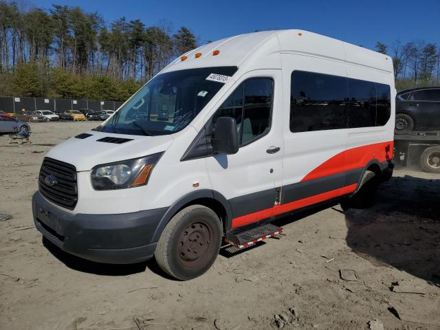 Salvage cars for sale from Copart Waldorf, MD: 2017 Ford Transit T-350