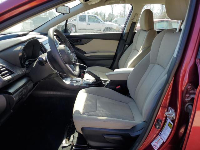 VIN: 4S3GKAA69J3612683 Auction: COPART Lot: 43987863 Location: DC - WASHINGTON DC 4S3GKAA69J3612683 SUBARU IMPREZA 2018 BURGUNDY Photo 7
