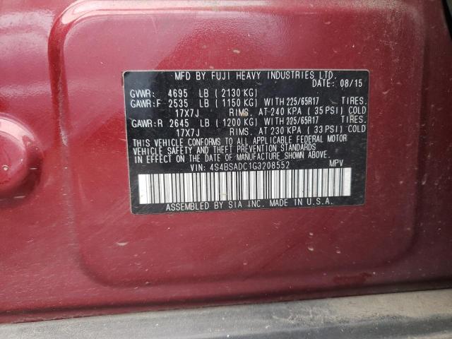 4S4BSADC1G3208552 Subaru Outback 2.5i Premium