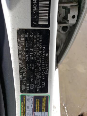 KNADH4A33B6849241 KIA RIO BASE