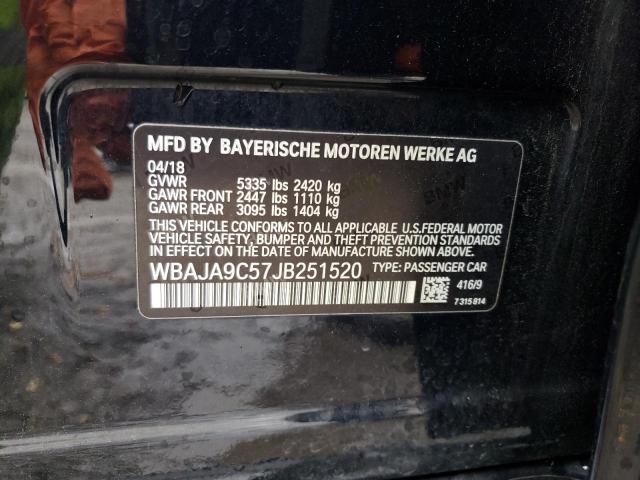 2018 BMW 530E - WBAJA9C57JB251520
