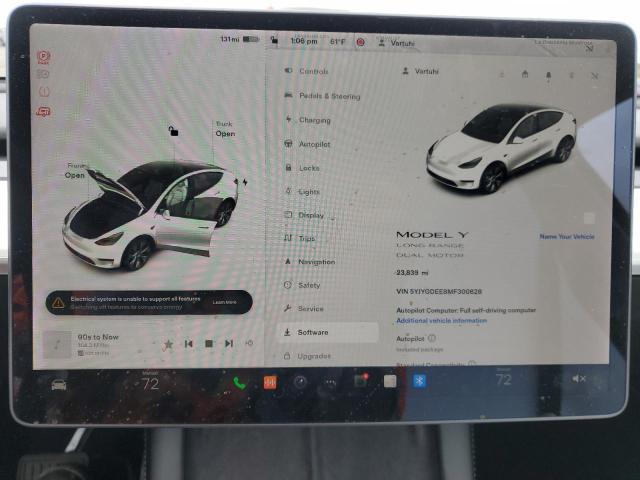 5YJYGDEE8MF300628 Tesla Model Y