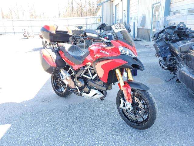 Salvage cars for sale from Copart York Haven, PA: 2011 Ducati Multistrada 1200
