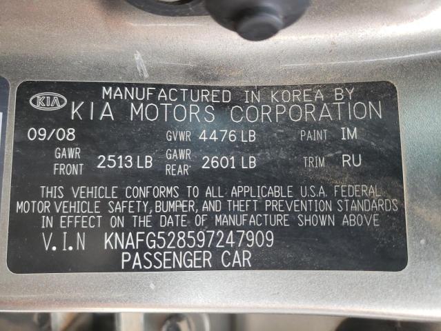 KNAFG528597247909 KIA RONDO BASE
