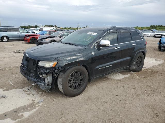 Salvage cars for sale from Copart West Palm Beach, FL: 2014 Jeep Grand Cherokee Overland