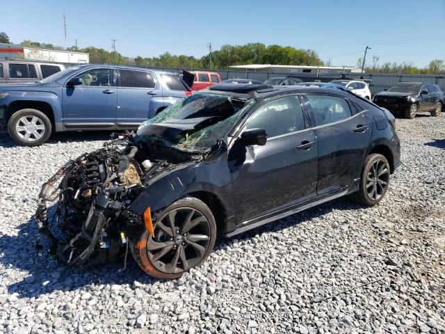 Salvage cars for sale from Copart Montgomery, AL: 2018 Honda Civic Sport Touring
