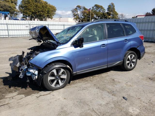 Salvage cars for sale from Copart Hayward, CA: 2018 Subaru Forester 2.5I Limited