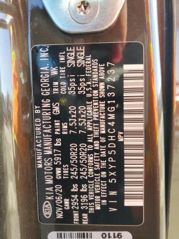 5XYP5DHC4MG137237 KIA Telluride Sx