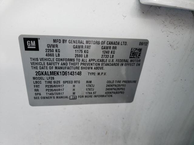 2GKALMEK1D6143148 GMC Terrain Sle