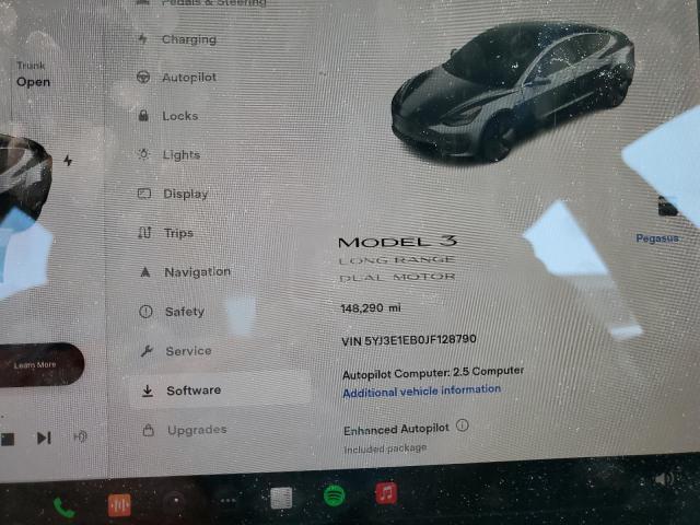 5YJ3E1EB0JF128790 Tesla MODEL 3