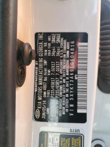 5XYKT3A69FG604816 KIA SORENTO LX
